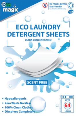 Scent Free Laundry Sheets