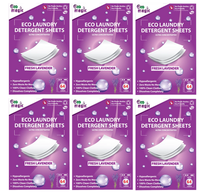 Eco Laundry Detergent Sheets - 10 Pack Bundle