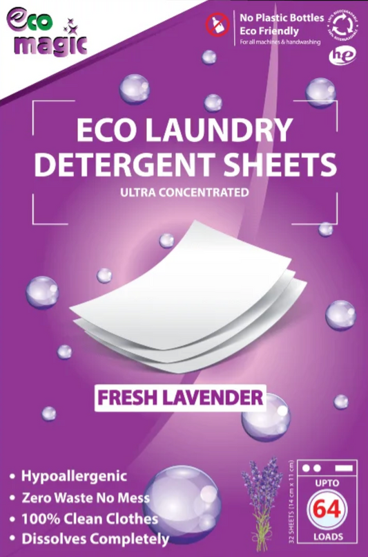 Eco Laundry Detergent Sheets