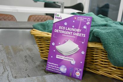 Eco Laundry Detergent Sheets - Fresh Lavender